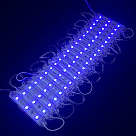 Modulo Da 20 Pezzi A 3 Led Smd 5050 5630 Freddo Caldo Blu Rosso Verde Rgb Ip65