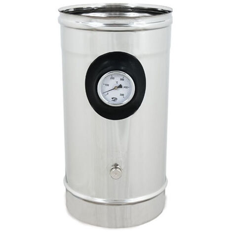 Modulo da 220mm in acciaio inox aisi 304 per prelievo e rilevamento fumi