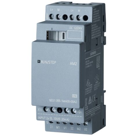 ¡Módulo de ampliación Siemens LOGO AM2 12/24VDC 6ED10551MA000BA2