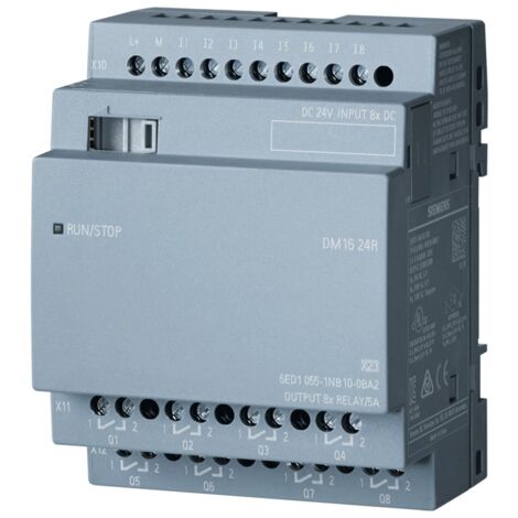 ¡Módulo de ampliación Siemens LOGO DM16 24R 6ED10551NB100BA2