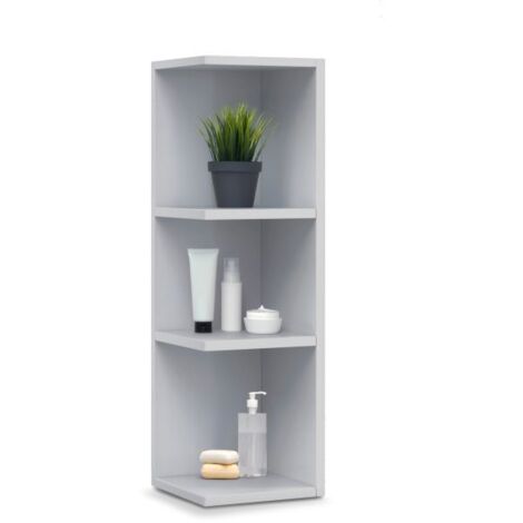 Módulo de baño rinconero Inspire Blanco Brillo (ancho) x 65cm (alto)