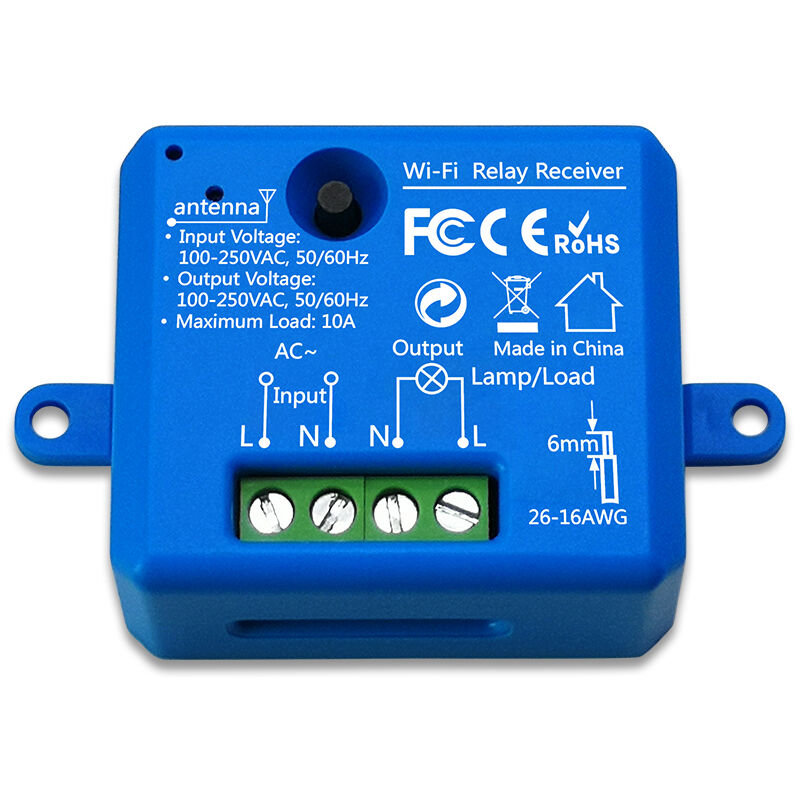 

Modulo de enchufe WiFi de vida inteligente DIY Iluminacion y enchufe Google Home Echo Aplicacion de control de voz Control remoto IFTTT,Azul