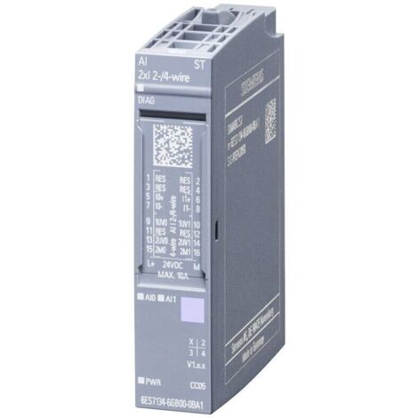 Módulo de entrada analógico Siemens AI 2xI 2-/4 6ES71346GB000BA1