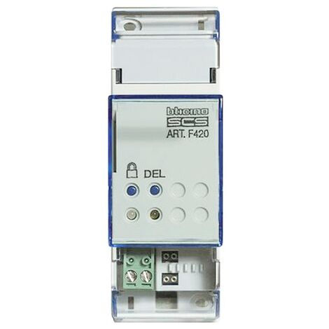 Módulo de escena Bticino para la automatización de la megafonía F420