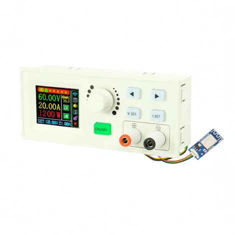 Módulo de fuente de alimentación CC-CC reductora CNC XY6020-W, convertidor reductor de voltaje y corriente constantes, voltímetro, 20 A, 1200 W