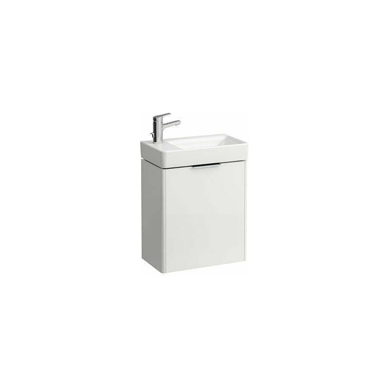 

Módulo bajo Laufen, puerta izquierda, para lavabo 815955, color: Blanco brillante - H4021011102611