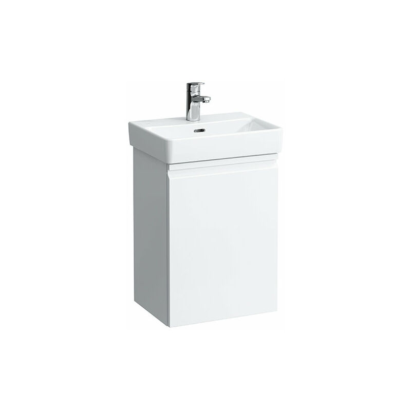 

Laufen - Módulo de lavabo Pro S, para lavabo 815961, bisagra a la derecha, 415x320x580, color: Blanco brillante - H4833020964751