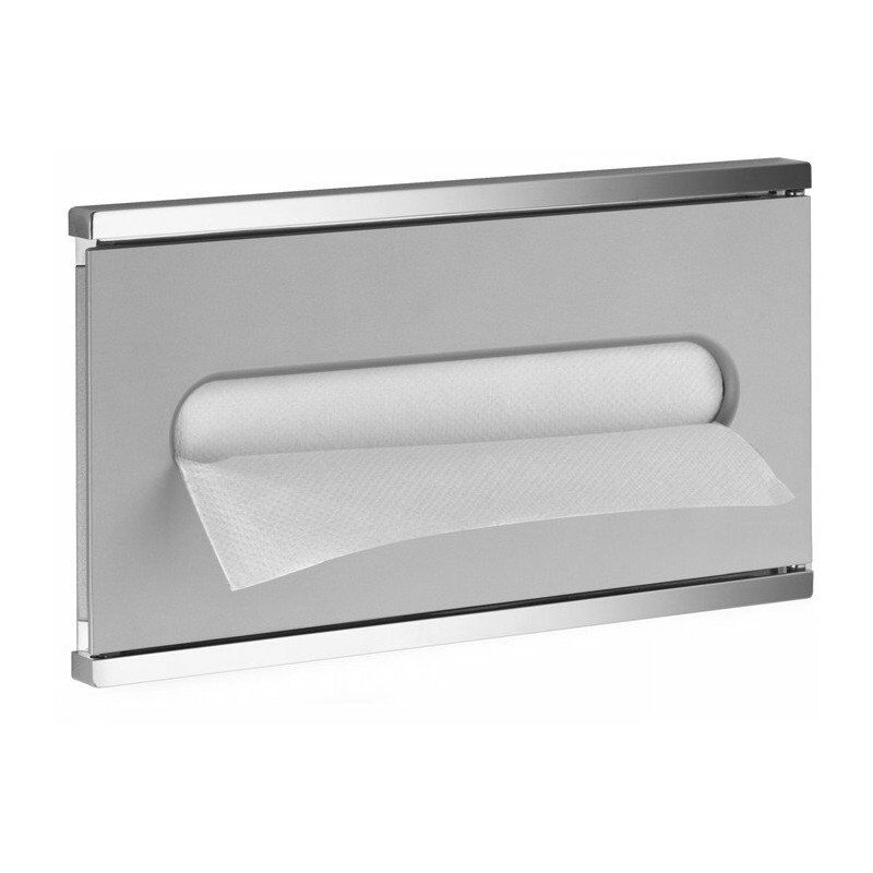 

Keuco - Módulo de lavabo PLAN INTEGRAL 2 dispensadores de toallas de papel cromado, aluminio plateado a la derecha