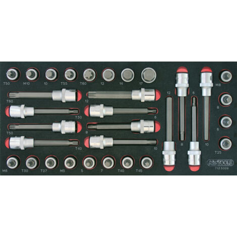 Módulo de puntas de destornillador ULTIMATE 1/2'', 32 piezas