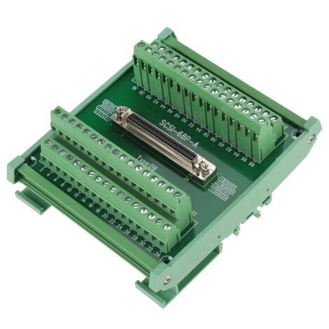Modulo di connessione SCSI68 femmina tipo DB a 68 pin per scheda breakout