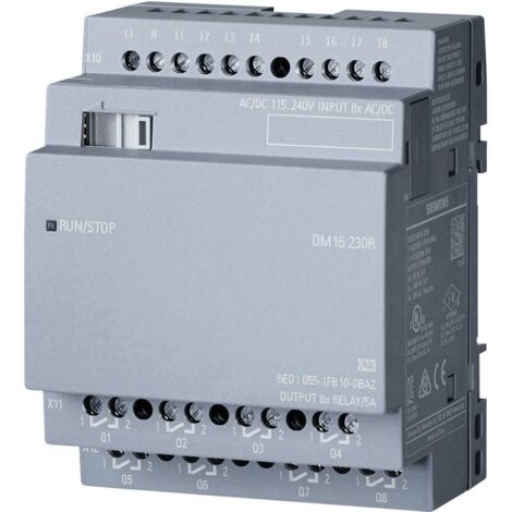 Modulo di espansione Siemens LOGO DM16 230R 6ED10551FB100BA2
