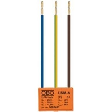 Modulo di protezione OBO ÜSM-A arancione 16 A 255 V