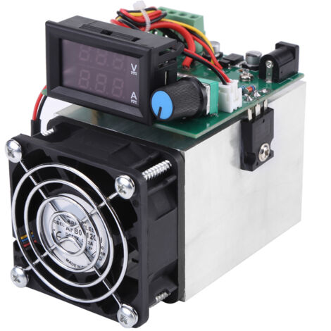 Modulo di prova della capacità della batteria di scarica da 12 V CC, carico elettronico da 0 a 10 A, 100 W