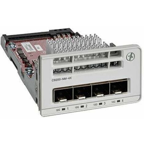 Modulo di Rete Cisco C9200-NM-4X con 4 porte 10 Gigabit Ethernet per Switch Catalyst 9200, Alta Velocit� e Prestazioni di Rete