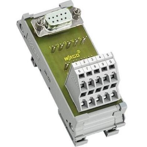 Modulo di trasferimento Sub-D grigio 0289-0725 Wago