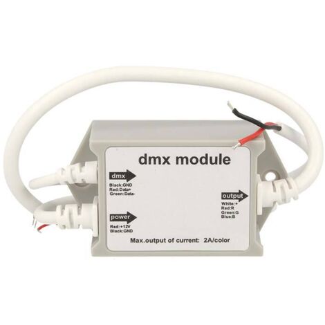 Modulo DMX Converter PWM 12V 2AX3 3 Canali RGB