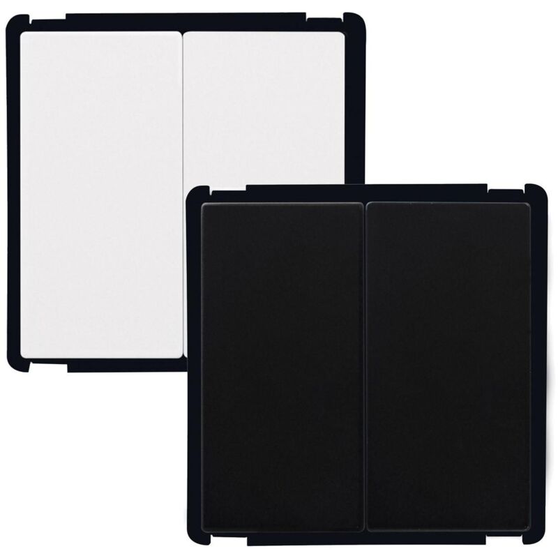 

Módulo Doble Tapa Ciega Doble Modern Blanco - Blanco