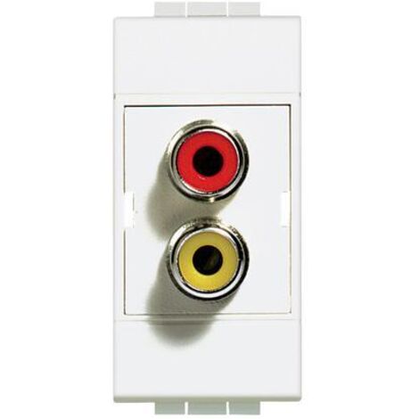 Modulo Doppio RCA Living Light bticino N4269R