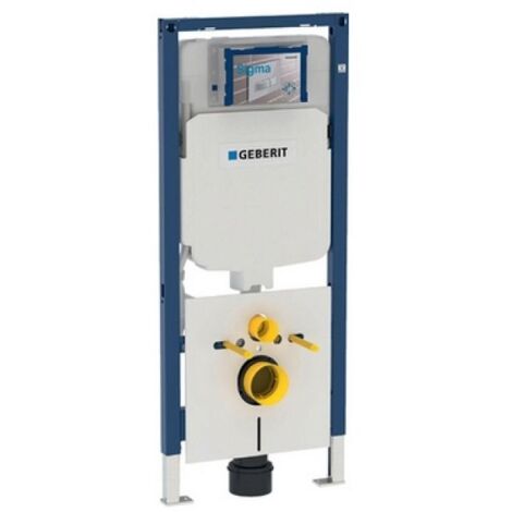 MODULO DUOFIX PER WC SOSPESO CON CASSETTA DA INCASSO SIGMA 8 CM