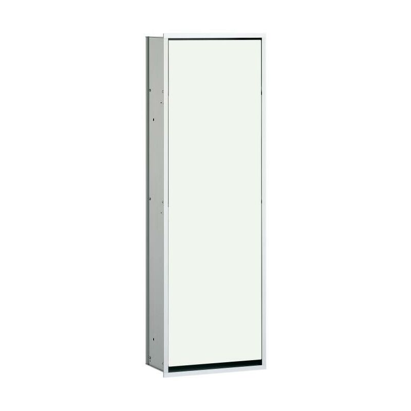 

Módulo asis 300 Módulo de armario modelo empotrado, color: aluminio/blanco óptico - 977027463 - Emco