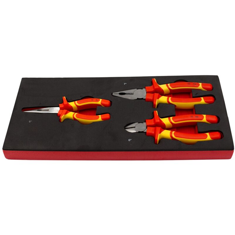 

Modulo Eva 3 Alicates Aislados Universal, Corte Y Largo - 6989