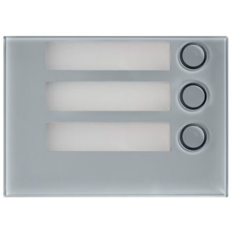 Modulo frontale con 3 pulsanti di chiamata Alpha Grigio Urmet 1168/13G