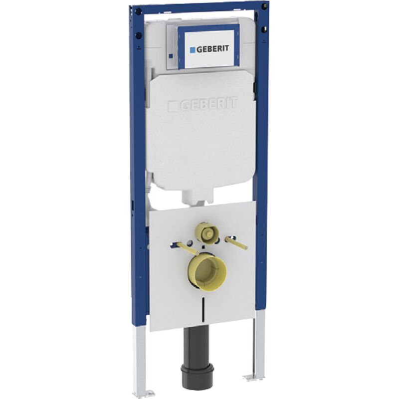 Modulo Geberit Duofix 114 Cm Con Cassetta Sigma 8 Cm Per Wc Sospesi