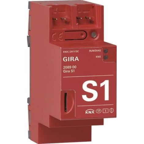 Modulo GIRA S1 KNX bianco per domotica