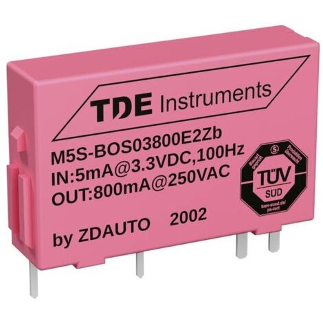 Modulo I/O BOS03800E2Zb Tensione/corrente 3,3 V/5 mA CC, segnale 0-100 Hz circuito interno