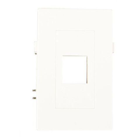Modulo Keystone Garbot. Vuoto. Bianco, BN4900-MODULO KEYSTONE