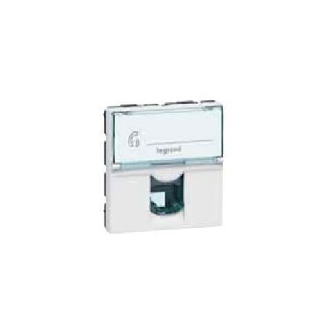 Modulo largo presa RJ11 Legrand Mosaic 78732