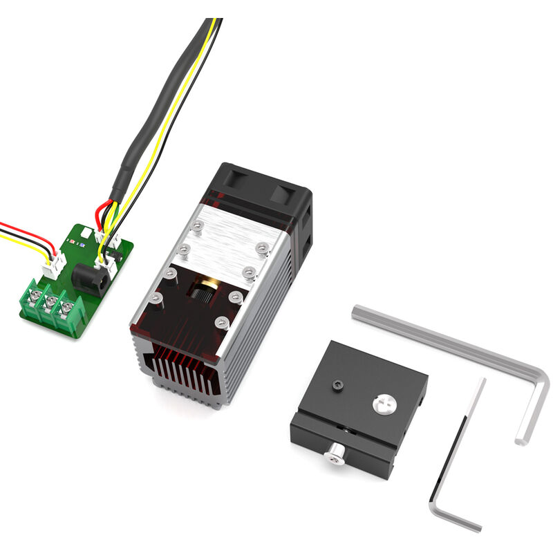 

Happyshopping - Modulo laser enfocable de 30W Kit de modulo de grabado laser universal de 8 piezas