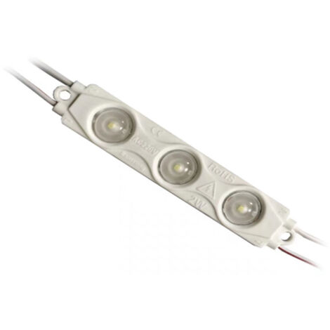 Modulo LED 20 Pezzi 40W IP65 220V AC per Insegne Pubblicitarie 2.5m 3000K Bianco Caldo