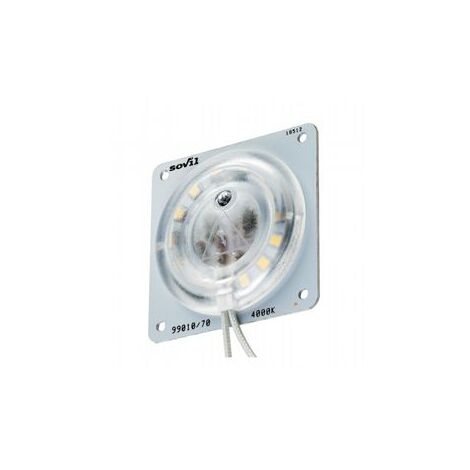 Modulo LED per lampade Sovil - Illuminazione con 15 LED SMD 2835 - Consumo 10W - Resa 100W - Classe di Efficienza Energetica F - Flusso Luminoso 1070 lumen - Temperatura di Colore 4000°K - Luce Natura