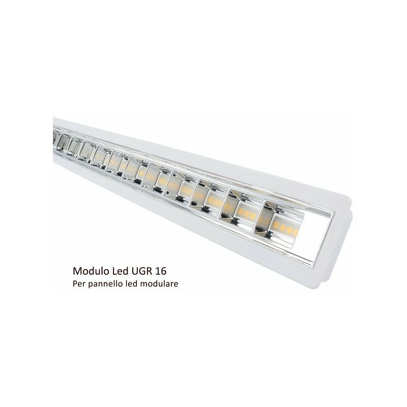 Image of Ledlux - Modulo Led ugr 16 Bianco Caldo 2700K 15W 30-40V 400mA 150LM/W Per Pannello Led Modulare FP6060 FP30120