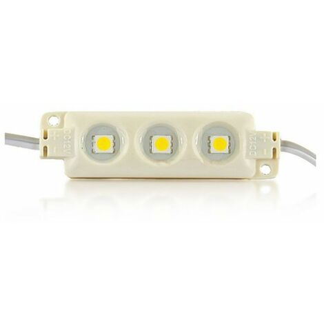 Módulo LED V-TAC SMD5050 0,72 W 100 LM/W 12 V 3 LED RGB IP67 cables de soldadura