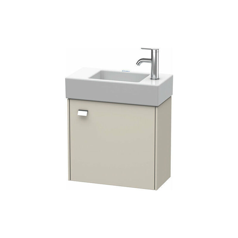 

Duravit Ag - Módulo mural Duravit Brioso 48,4 x 23,9 cm, 1 puerta, con bisagra a la derecha, para lavabo Vero Air 072450, Color (frente/cuerpo):