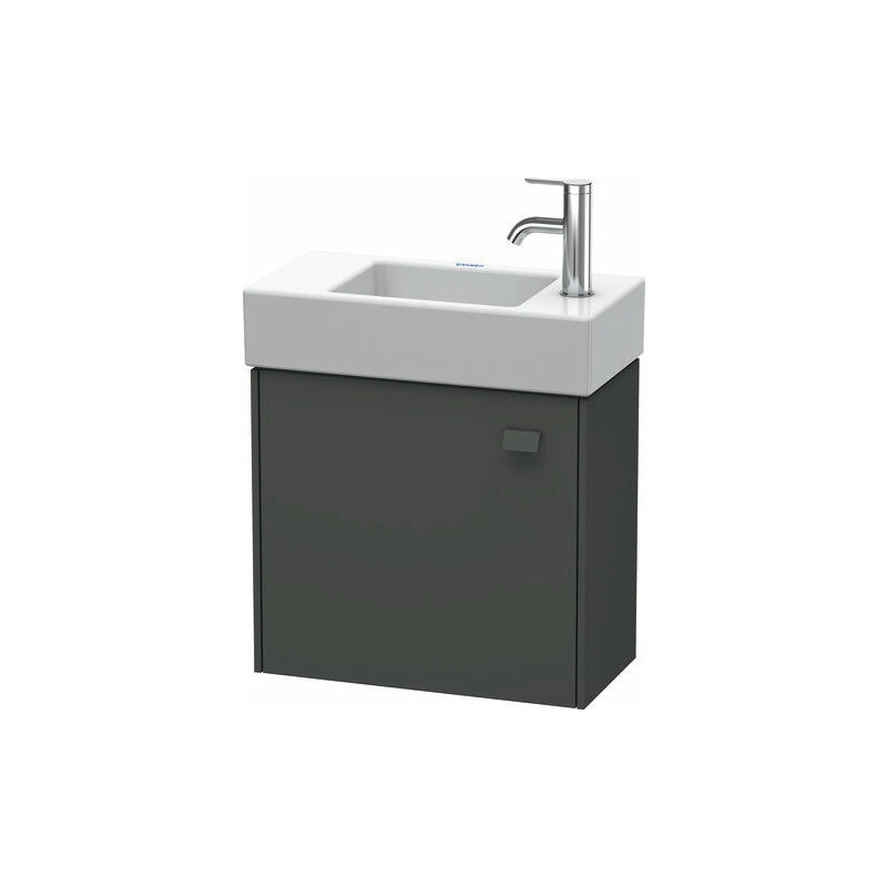 

Duravit Ag - Módulo mural Duravit Brioso 48,4 x 23,9 cm, 1 puerta, con bisagra a la izquierda, para lavabo Vero Air 072450, Color (frente/cuerpo):