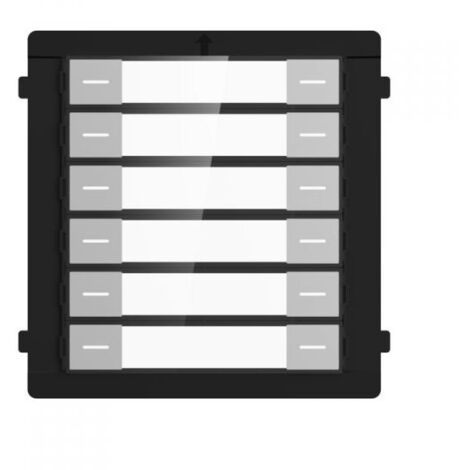 Modulo Nametag per videocitofono Hikvision 12 pulsanti