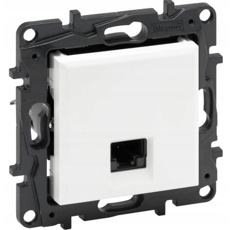 MÓDULO NILOE STEP BLANCO, TOMA DE CORRIENTE 1X UAE 8 CAT.5E UTP 863159