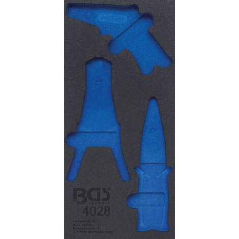 Modulo per carrelli portautensili 1/3  vuoto  per 4028