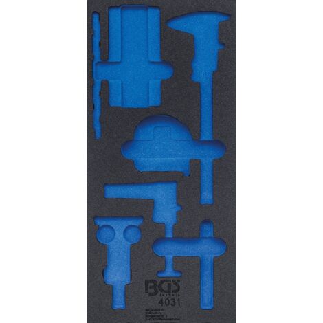 Modulo per carrelli portautensili 1/3  vuoto  per 4031