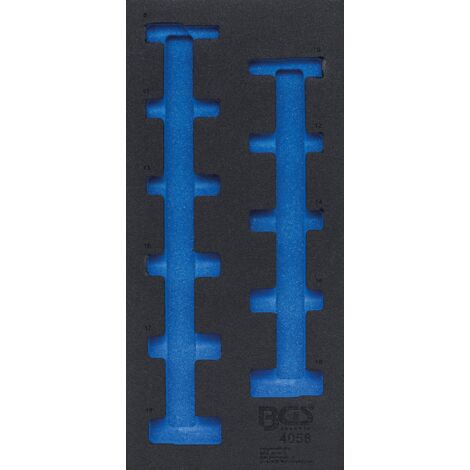 Modulo per carrelli portautensili 1/3 vuoto per 4058