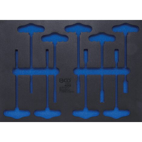 Modulo per carrelli portautensili 3/3 vuoto per 4013