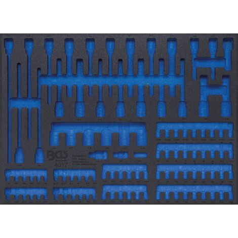 Modulo per carrelli portautensili 3/3  vuoto  per 4017