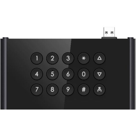 Módulo periférico - Añade teclado físico - Conexión USB - Apertura con PIN - Apto para exterior IP65 - Compatible con DS-KD9403