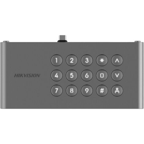 Módulo periférico - Añade teclado físico - Conexión USB - Apertura con PIN - Apto para exterior IP65 - Compatible con DS-KD9633