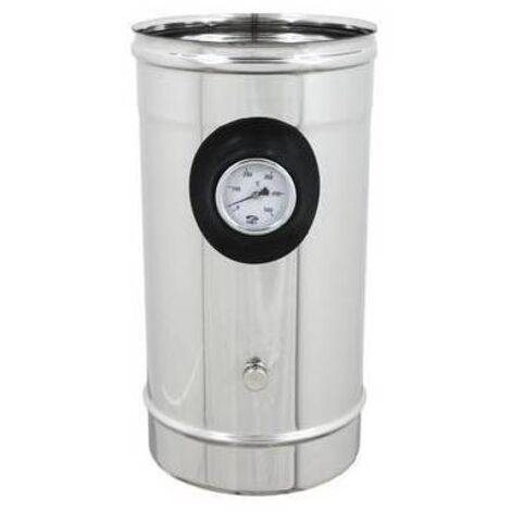MODULO PRELIEVO FUMI INOX 304 Diam. 250