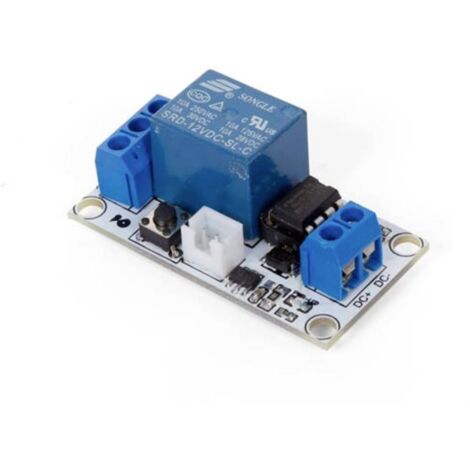 Modulo relè a 1 canale WPM331 Whadda con interruttore bistabile 12 V.