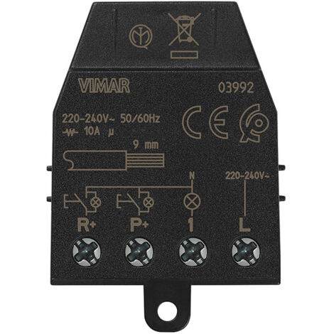 Modulo relè Vimar Quid ad impulsi con reset 10A da incasso 03992